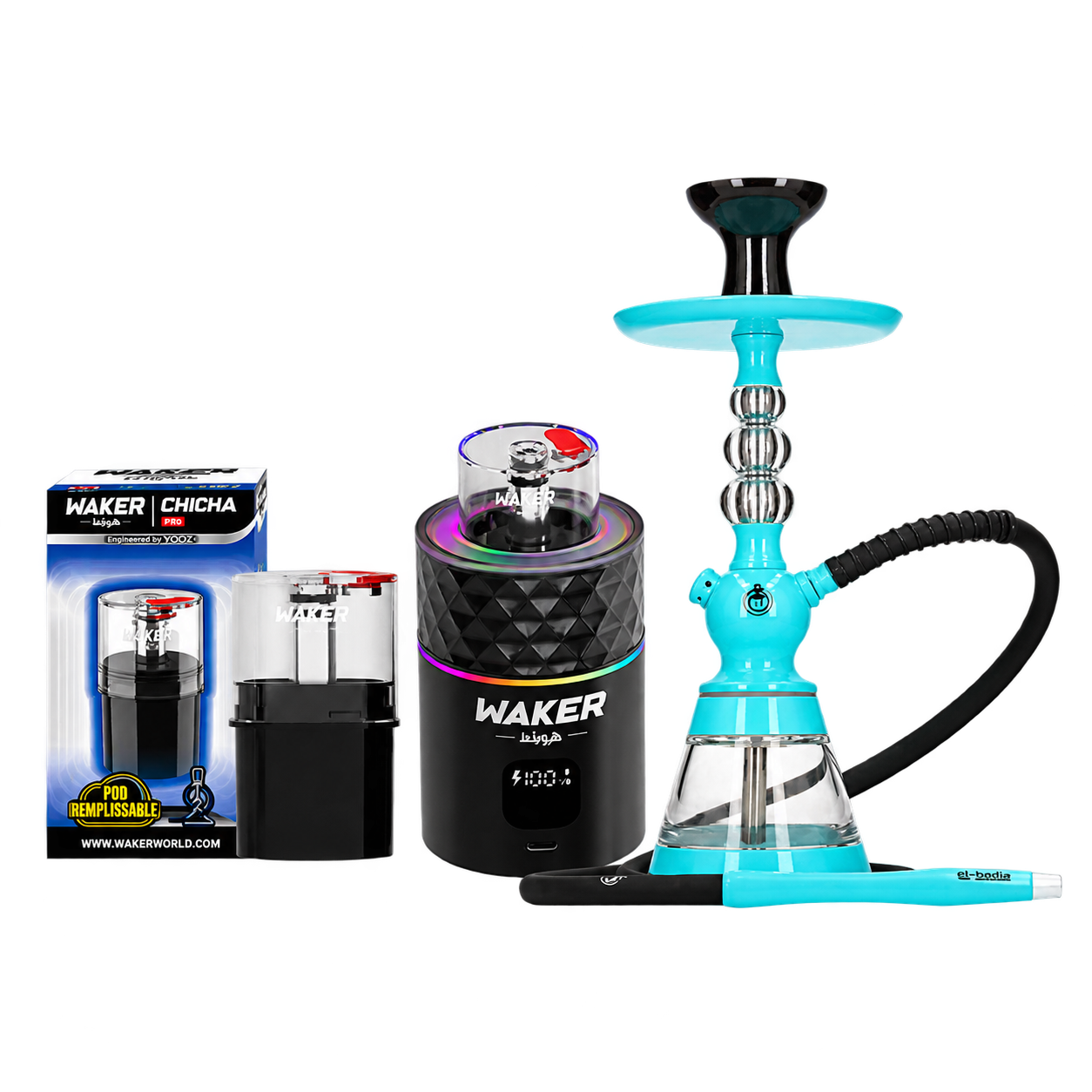 Celeste Waker Shisha Elettronica Pod 20ml - Yooz Celeste Waker Shisha Elettronica Pod 20ml - Yooz