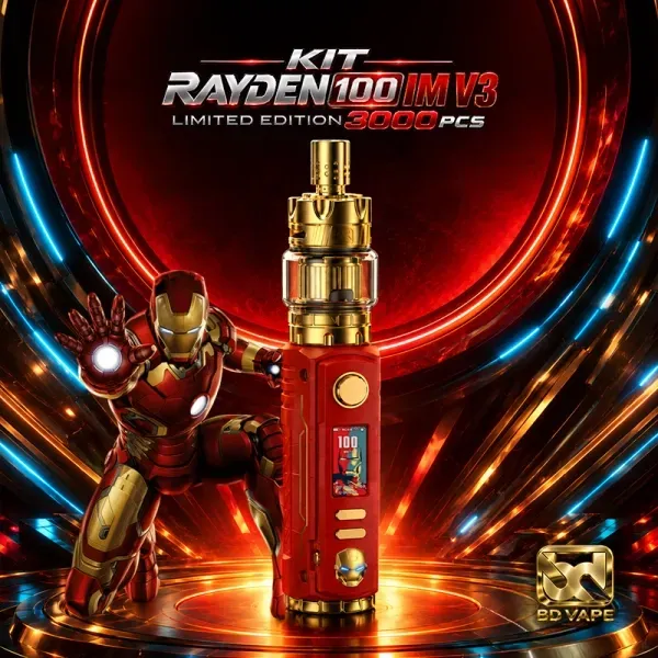 Kit Rayden 100 V3.0 IM Limited Edition - BD Vape