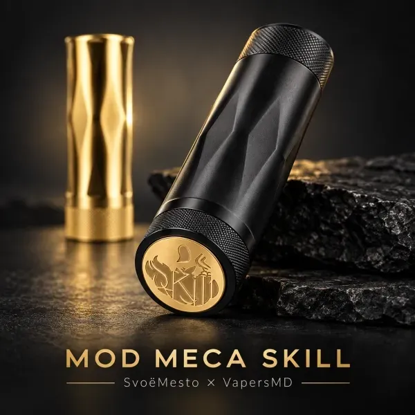 Mod Meca Skill - SvoëMesto x VapersMD - Tubo Meccanico Mod Meca Skill - SvoëMesto x VapersMD - Tubo Meccanico