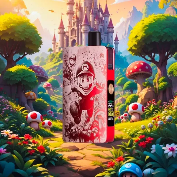 DotPod Max V1.5 5ml 2100mAh Gravé Mario Blue - Dotmod DotPod Max V1.5 5ml 2100mAh Gravé Mario Blue - Dotmod