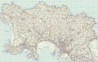Ordnance Survey type map of Jersey - Jersey Leisure map