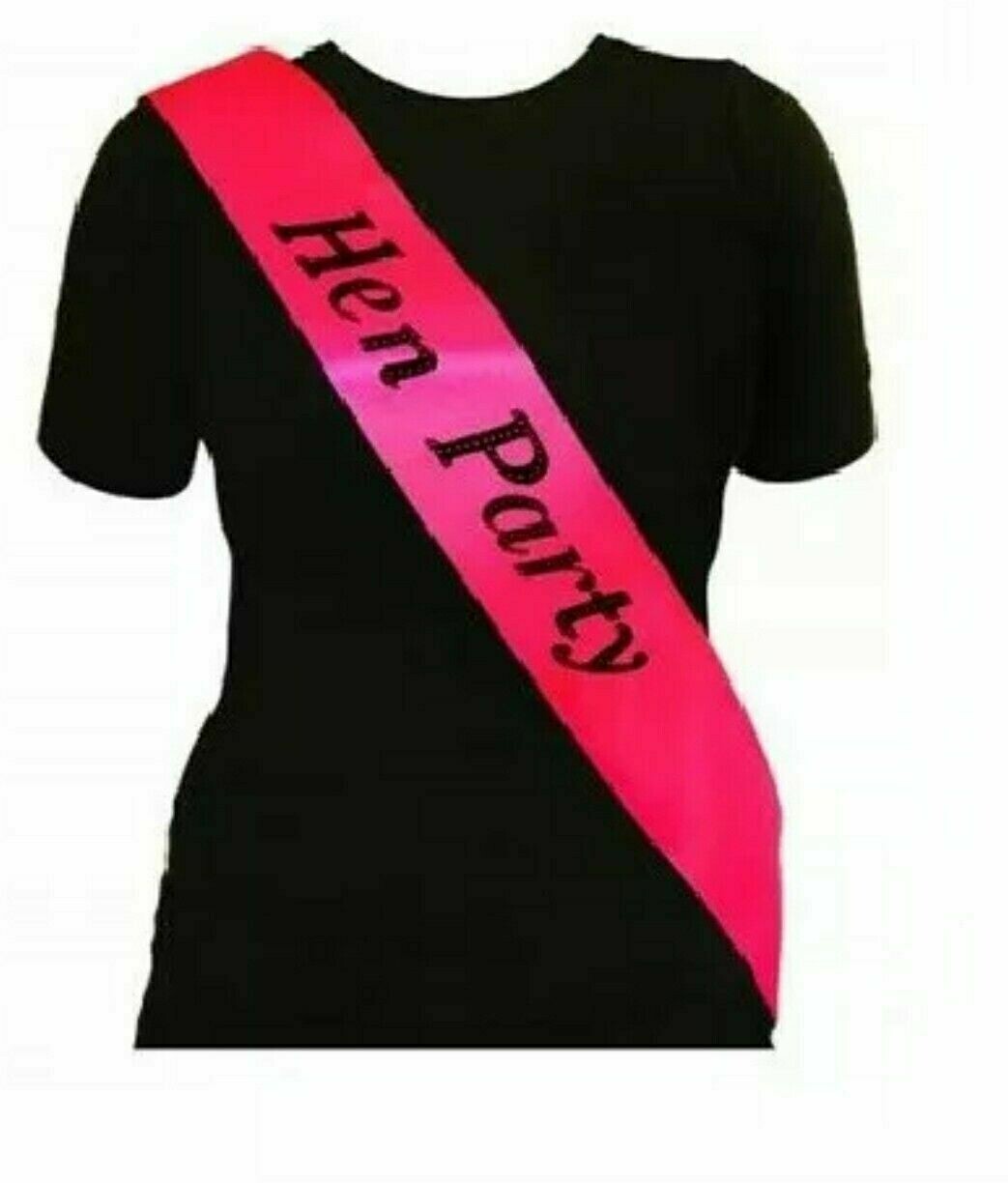RED HEN PARTY SASH