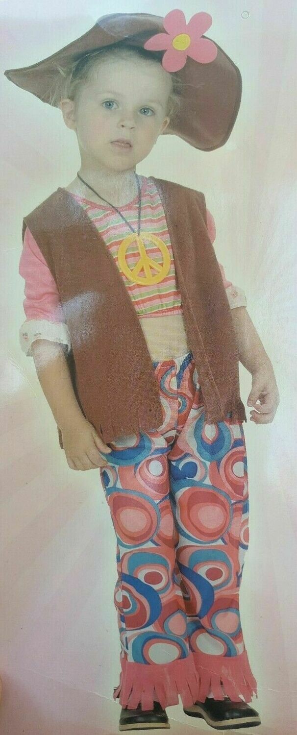 Hippy Toddler 3-4 Costume (C22)