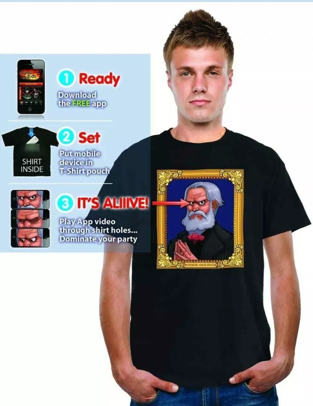 Haunted Mansion Portrait Shirt (C22)