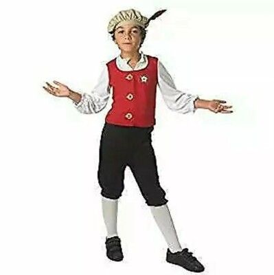 Tudor Boy costume Rubies age 7-8 years