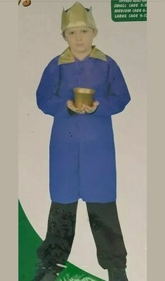 Nativity King Costume age 6-8