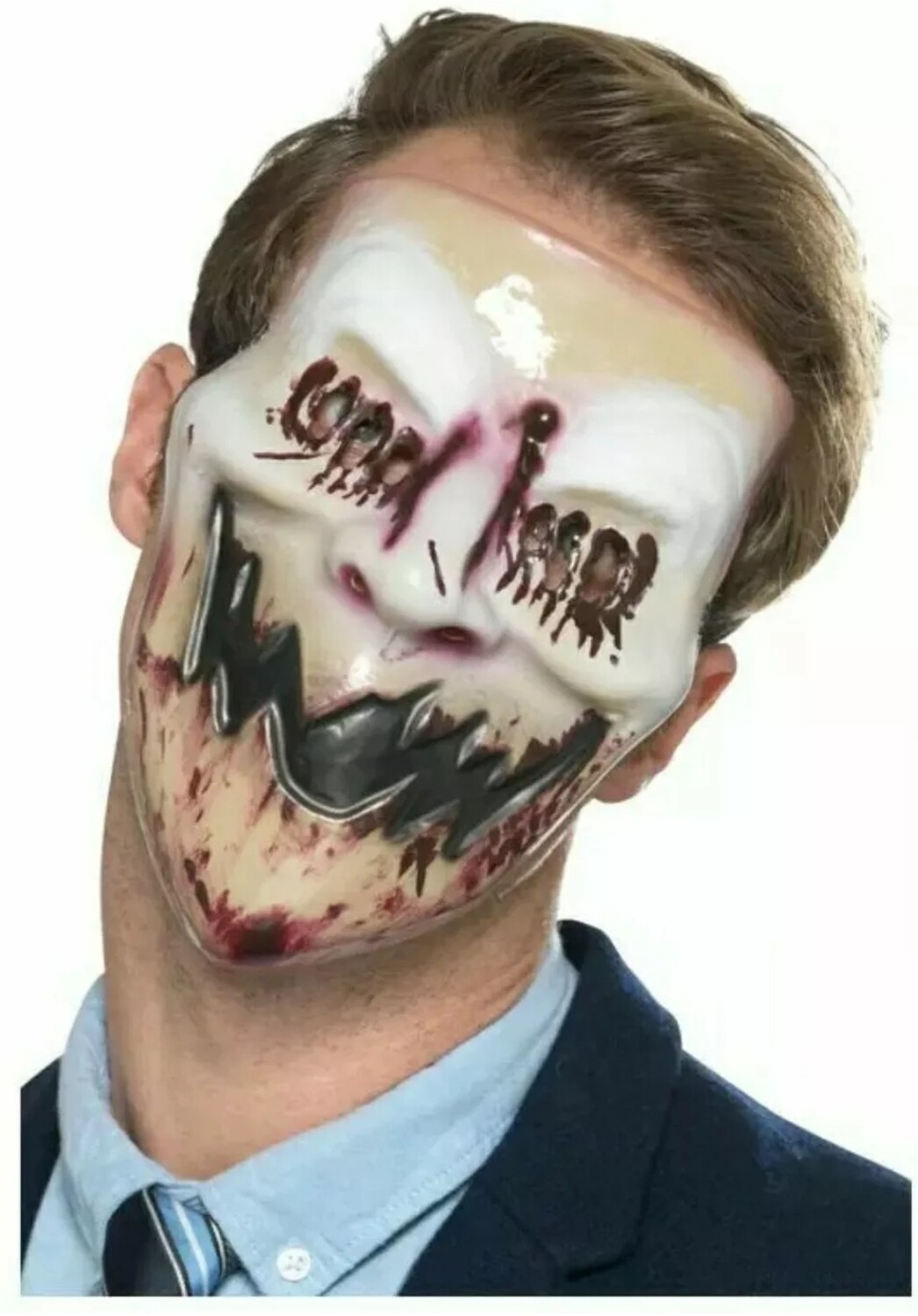 Horror Blood Smile Killer Face Mask (C22)