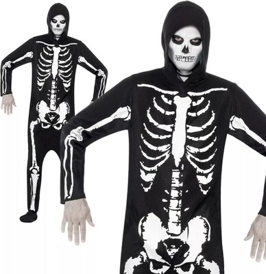 Skeleton Costume Small