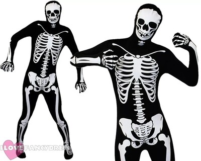 Skeleton Skin Suit Medium