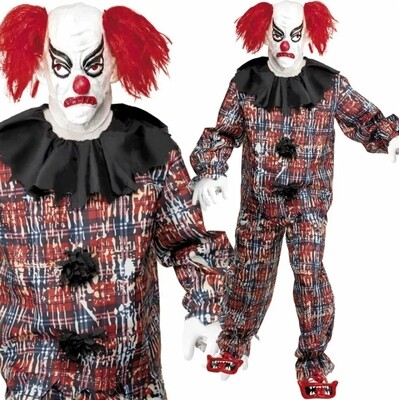 Scary Clown Costume Medium (C22)