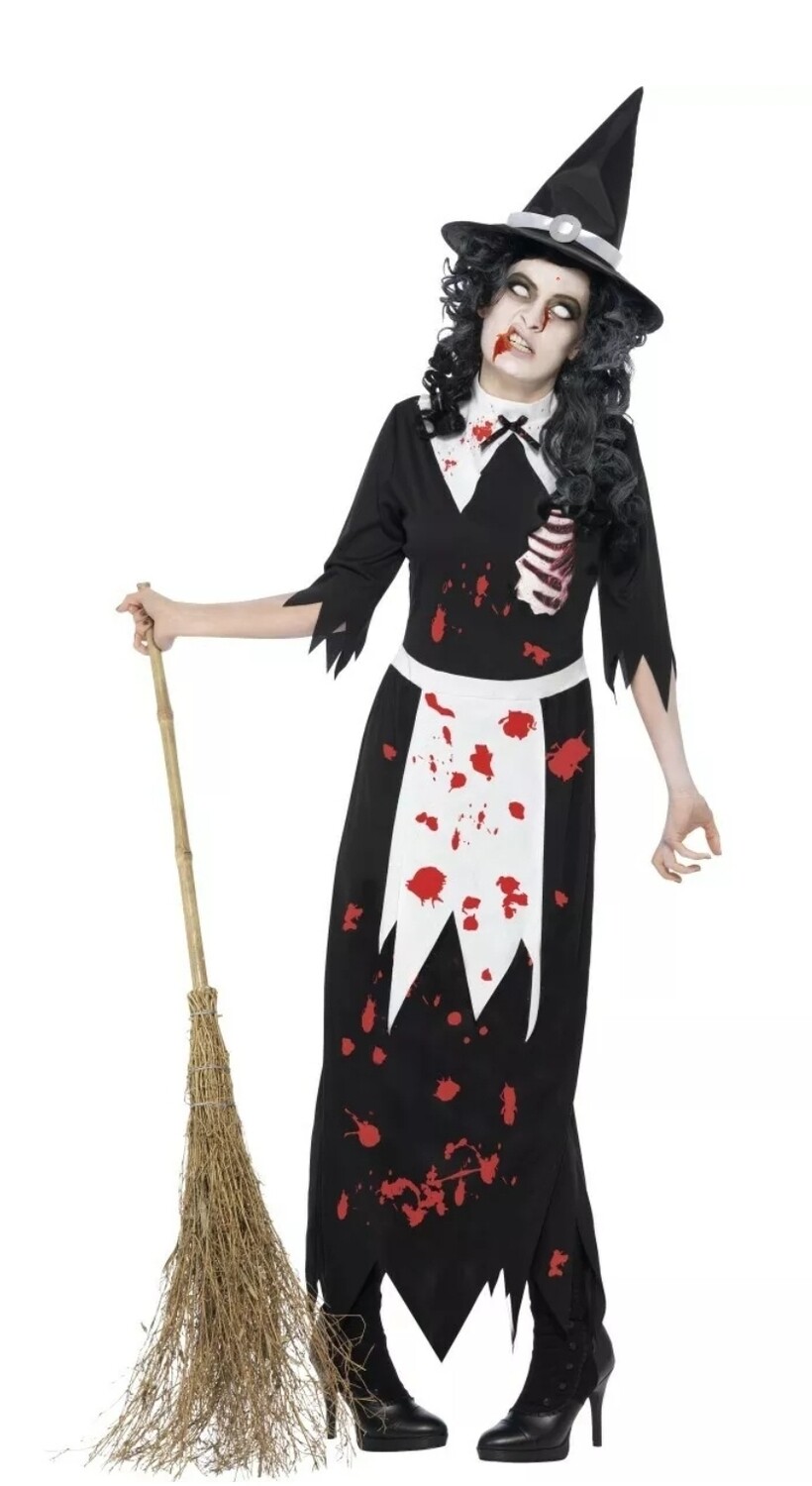 Zombie Salem Witch 8-10