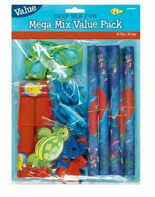 Children Novelty Deep Sea Fun Mega Mix Favour Value Pack
