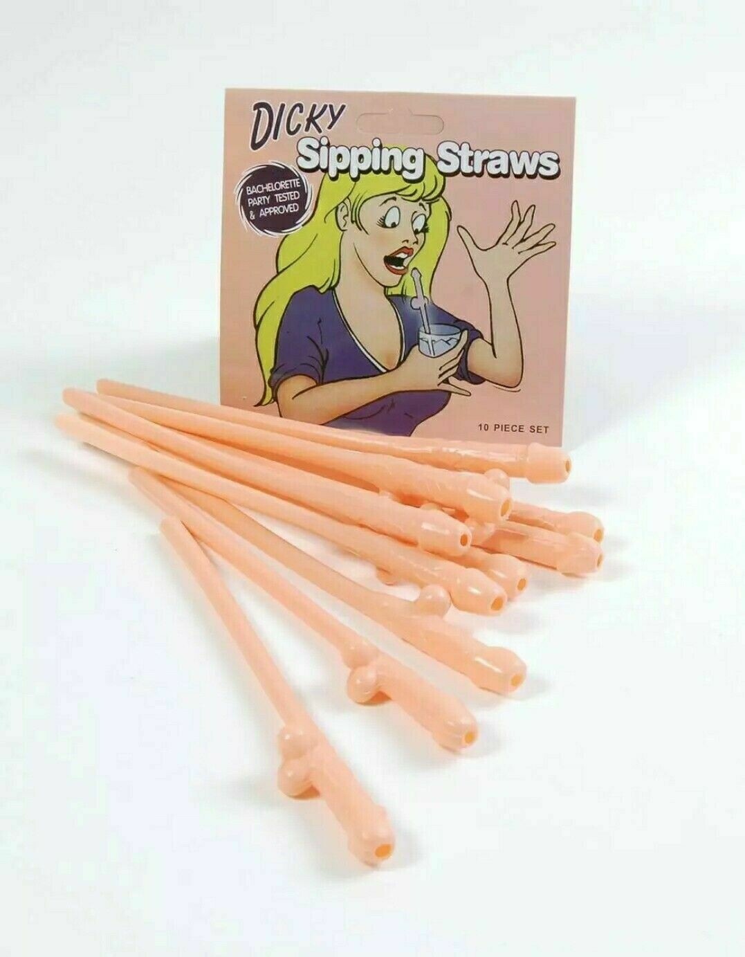 Dicky Sipping Straws (pack 10)