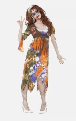60’s Sixties Zombie Hippy Costume (WC97)