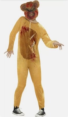 Zombie Teddy Bear Costume Large (C22)