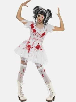 Horror Dolita Costume M 12-14 (C22)
