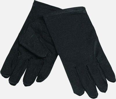 Unisex-Child, Black Gloves