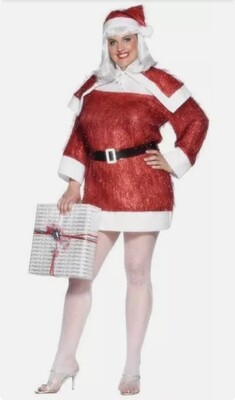 Miss Sparkle Santa - plus size up to 18 (C22)