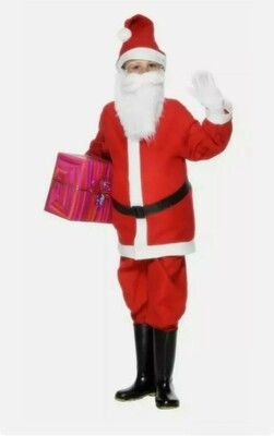 Father Christmas Santa Boy 3-5 (C22)