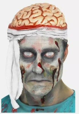 Zombie Doctor Bandage Brain Hat (C23