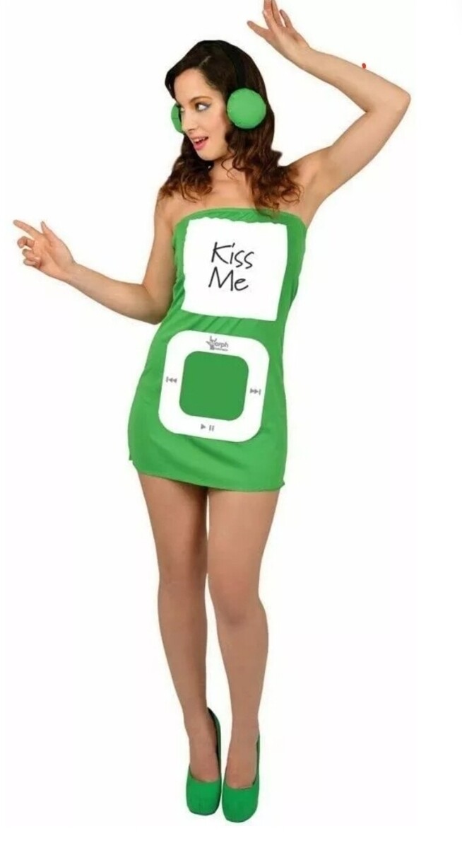 MORPH GREEN MP3 PLAYER IPOD 12-14 (W24)
