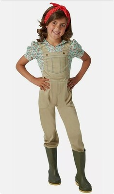 Land Girl Army Kids WW2 9-10