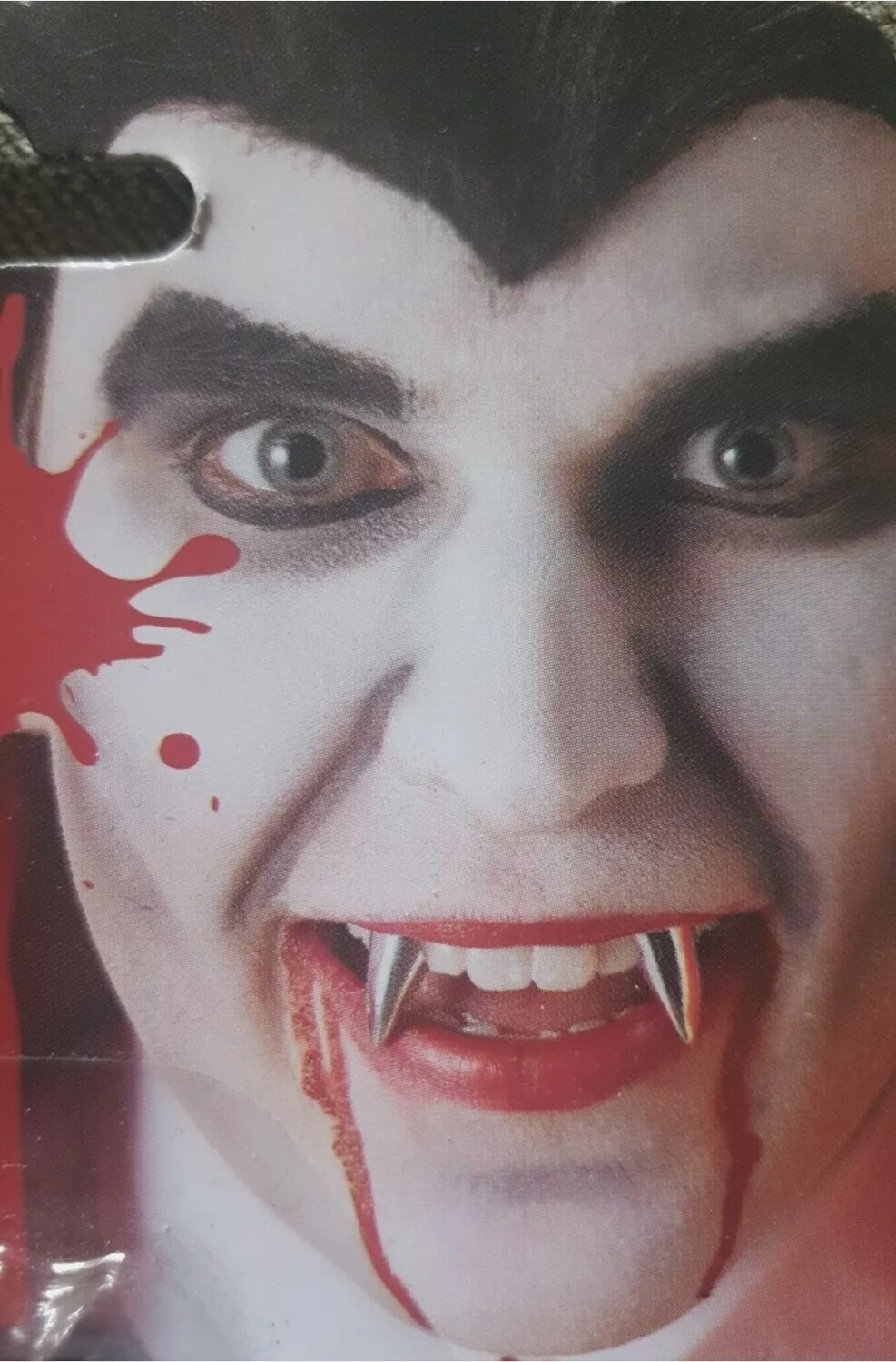 Dracula Silver Fangs with Thermoplastic
