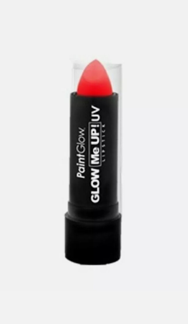 UV Neon Red Lipstick