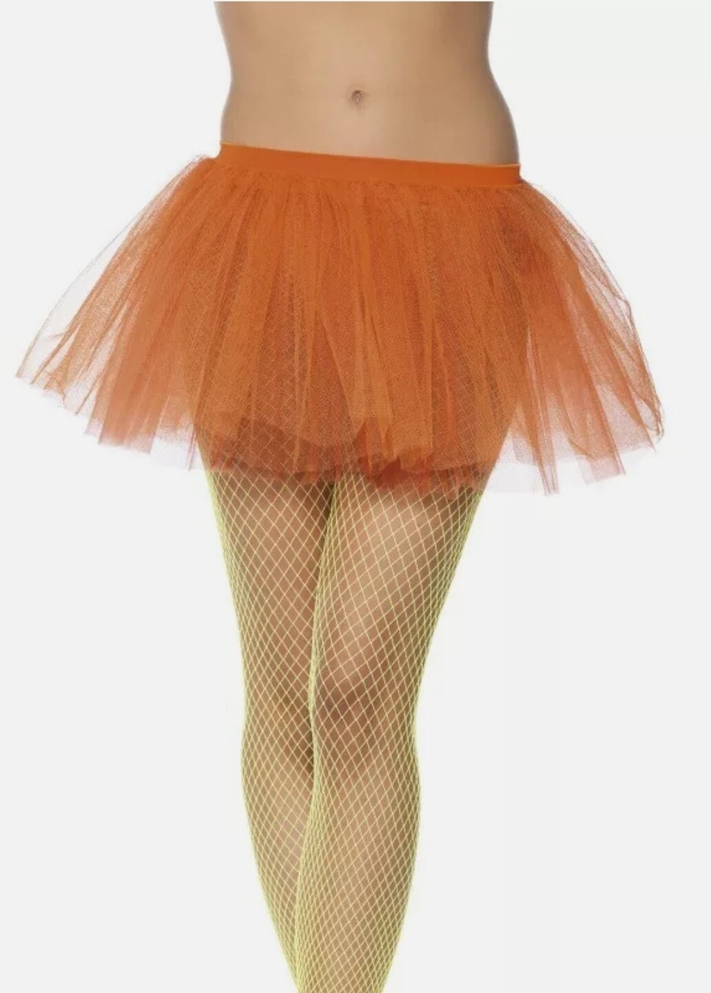 Tutu Underskirt Neon Orange Adult (W25)