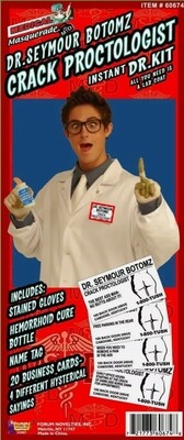 DR. Seymour Botomz - Crack Proctologist. Joke Instant Dr. KIT. (C22)