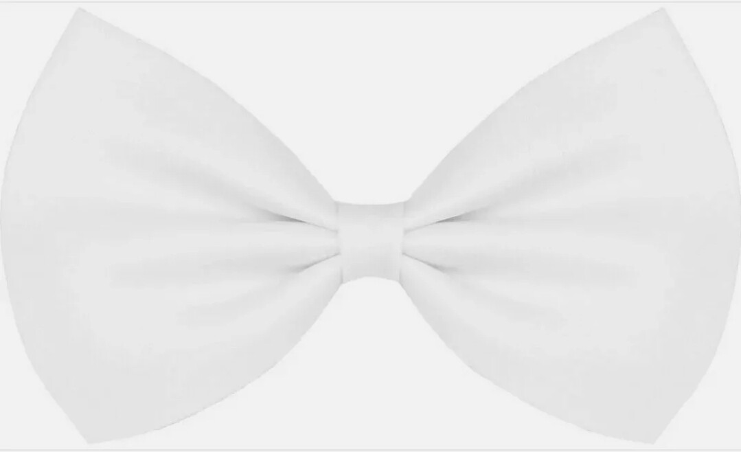White Bow Tie (C23)