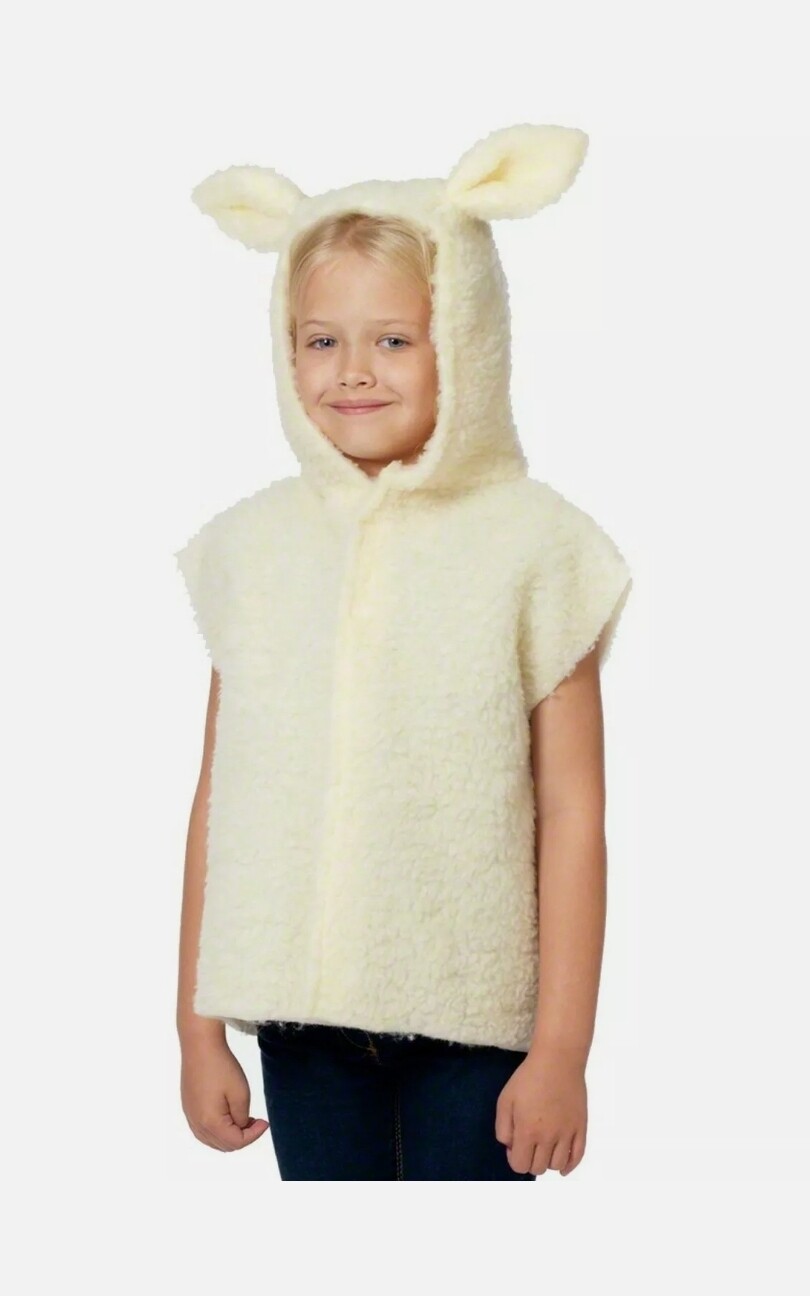 Charlie Crow Lamb / Sheep costume for kids one size 3-8 Years.