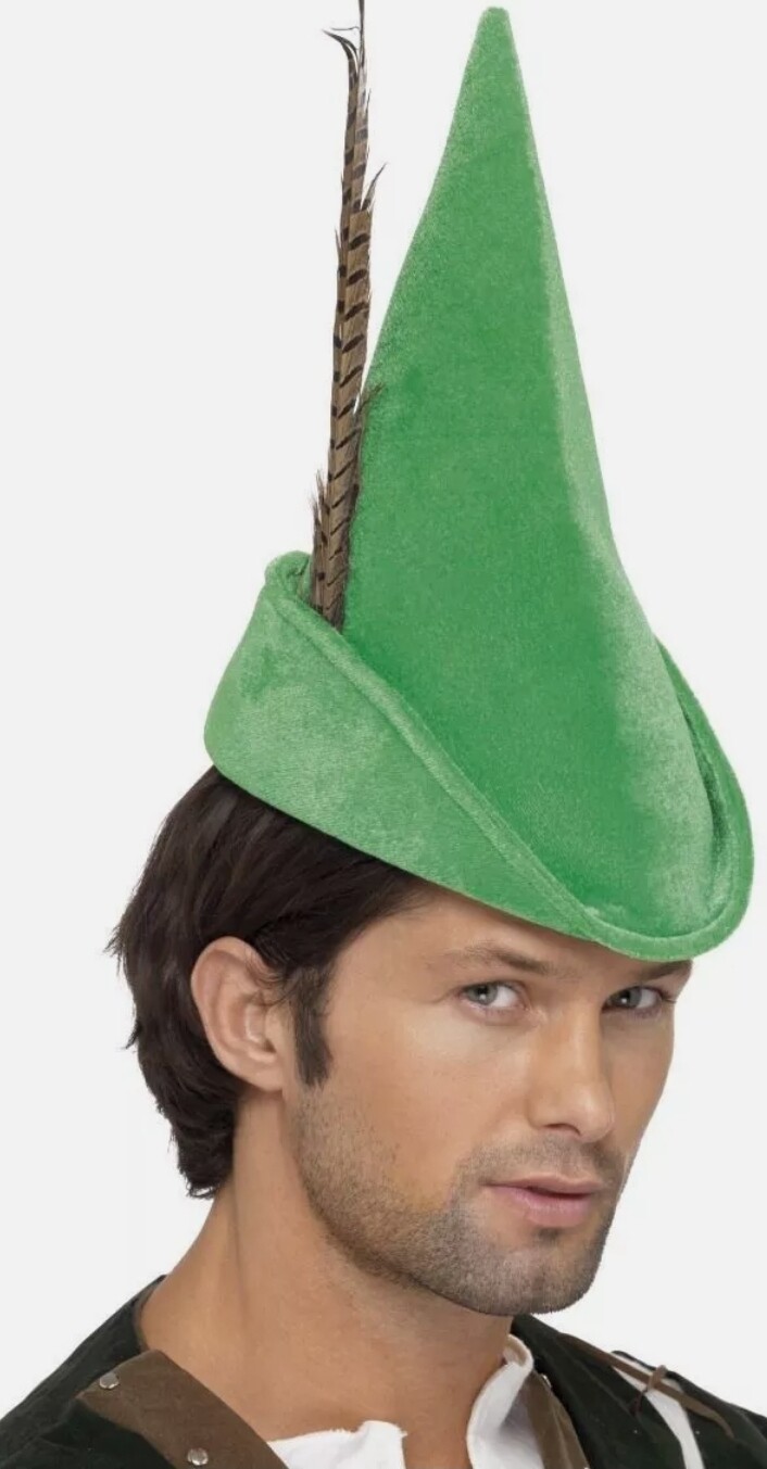 Smiffys Green Robin Hood Hat