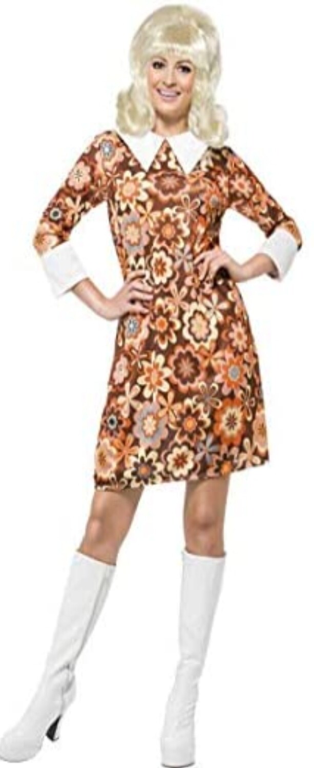 60s dress L 16-18