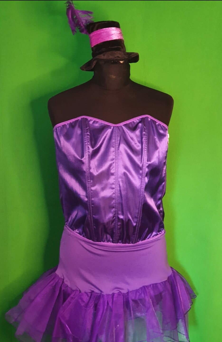 Purple Burlesque Costume L