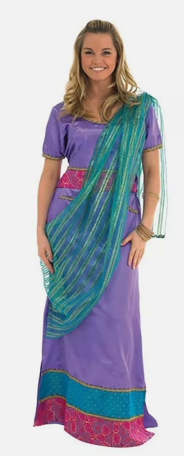 LADIES BOLLYWOOD BEAUTY COSTUME M 12-14