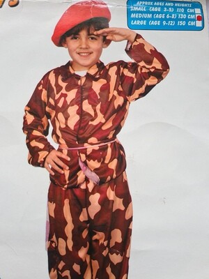 SPECIAL FORCES MILITARY CHILD AGE 6-8yrs 130cm