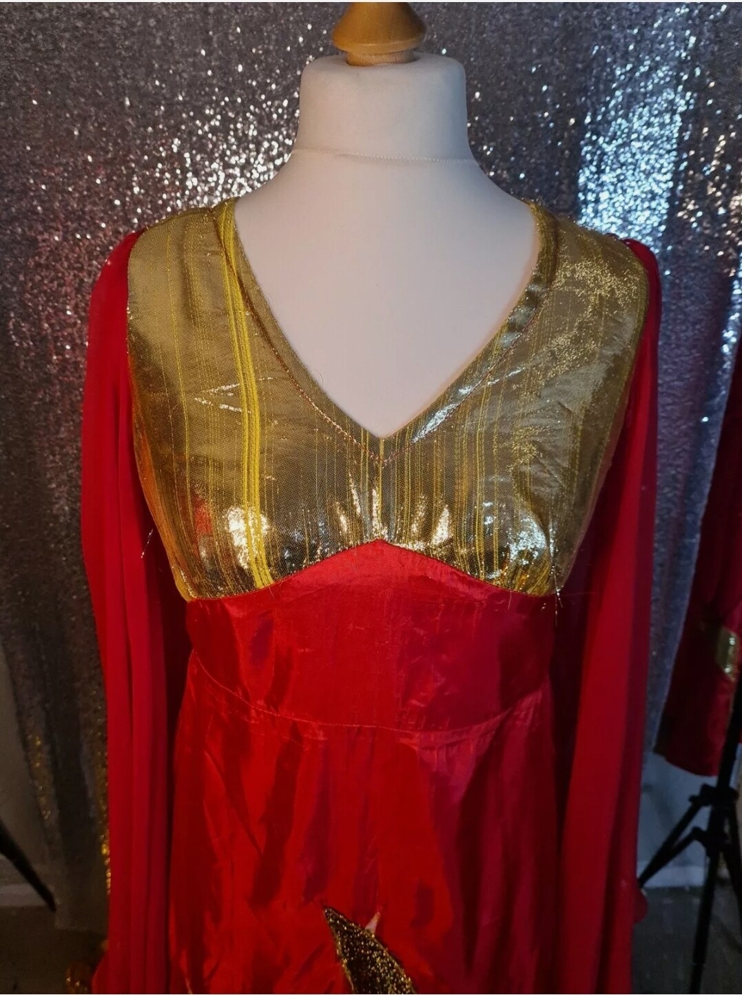 Adults Flame Red Vampiress