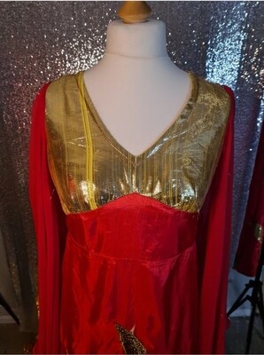 Adults Flame Red Vampiress