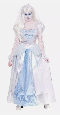 Ladies GORGEOUS GHOST BRIDE Halloween (WC79)
