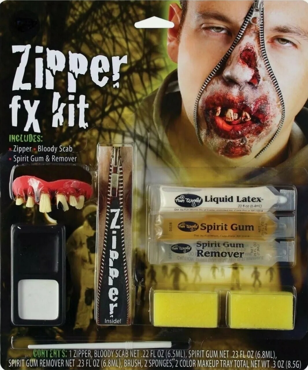 Zipper FX Kit Halloween
