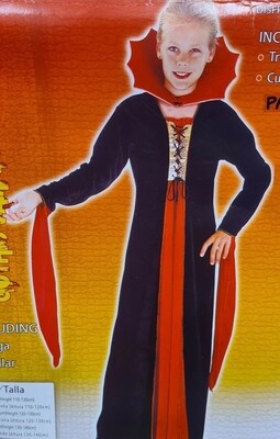 Gothic Vampiress Costume 8-10 (WC6/24)
