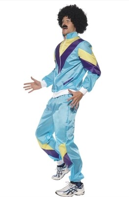 80&#39;s Liverpool Scouser Shell Suit Costume L (C22)