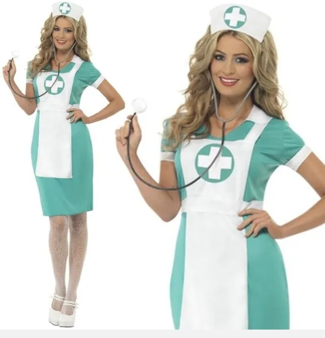 Ladies Scrub Nurse S 8-10 (C22)
