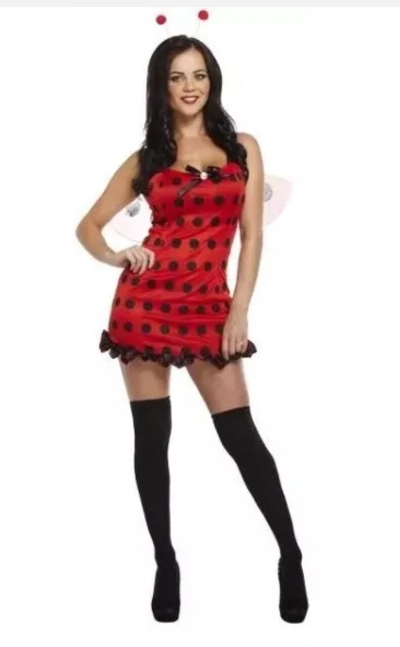 LADIES LADYBUG OUTFIT 10-12 (C22)