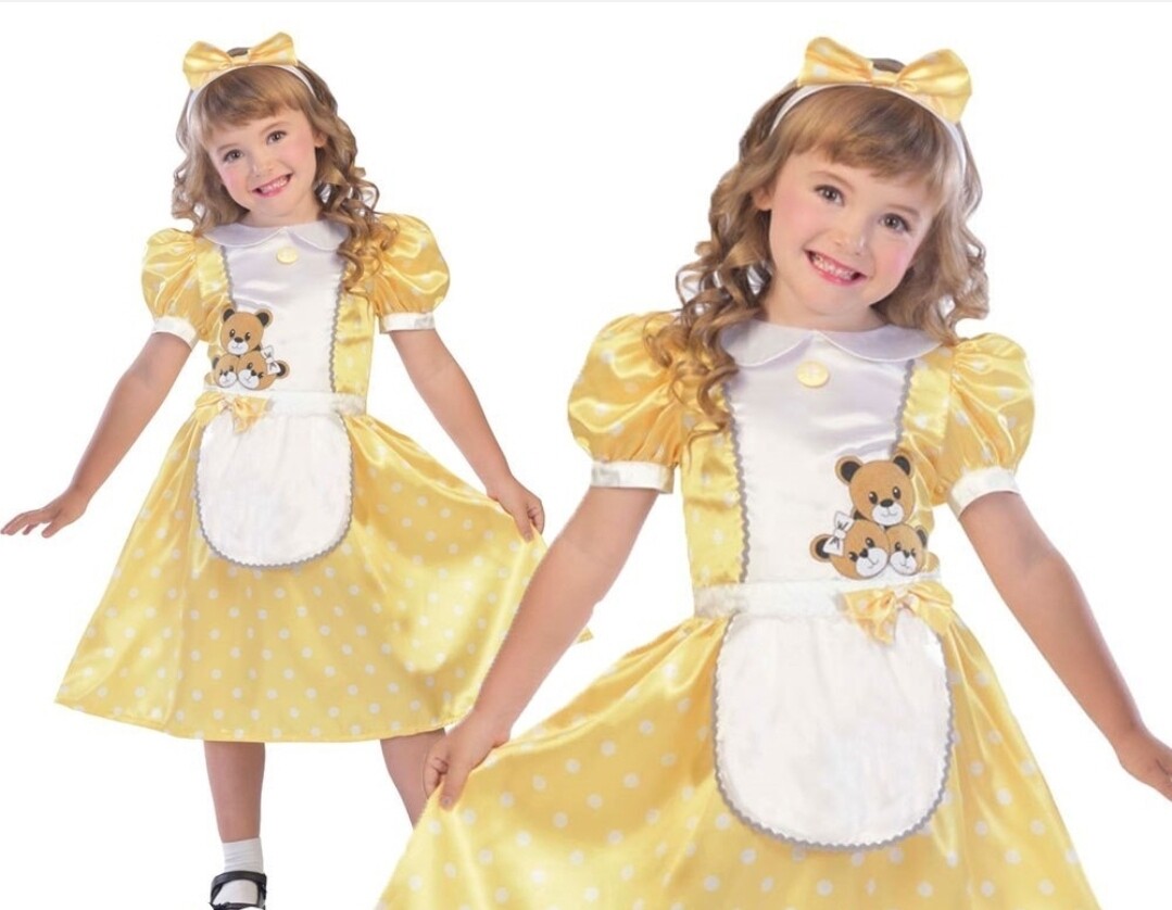 Girls Goldilocks Costume 5-6 (C23)