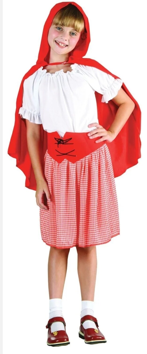 Little Red Riding Hood Girls Costume 7-9 (WC47)