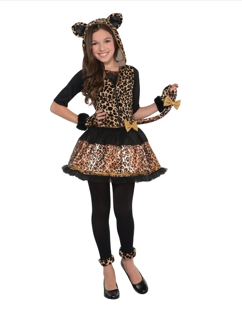 Sassy Spots Leopard Animal Costume 8-10 (WC24/24)