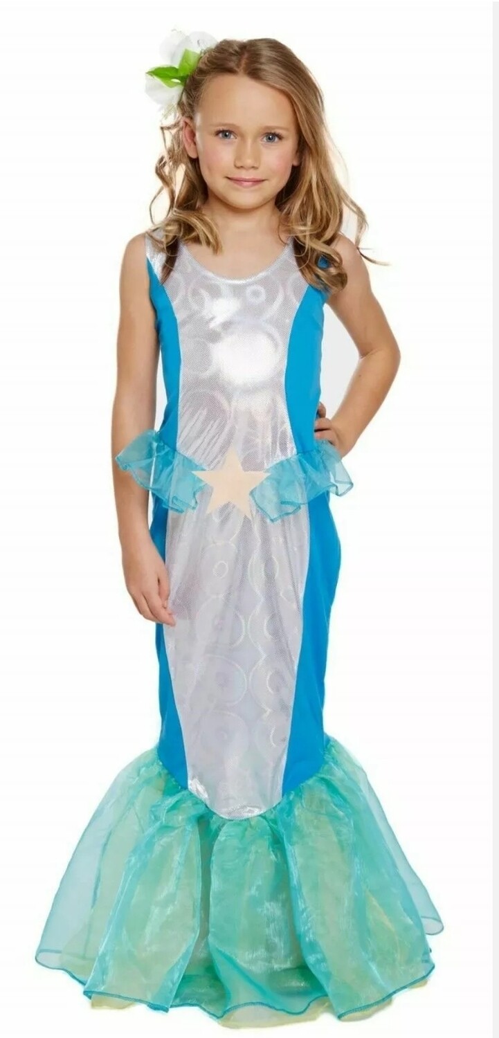 Girls Ariel Mermaid 4-6 (WC39)