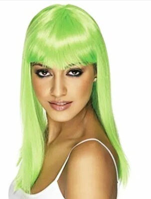 Glamourama Wig Neon Green (W8/24)